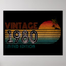 Recherche de anniversaire annee 80 art Vintage