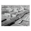 Recherche de gare ferroviaire posters Vintage