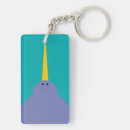Recherche de narwhal porteclés Bleu