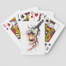 Recherche de lumière jeux de cartes Aquarelle
