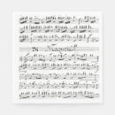 Recherche de note de musique serviettes Vintage