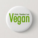 Zoek naar veganisme buttons Groen