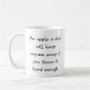 Recherche de pommes tasses Drôle