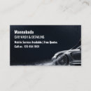 Recherche de ventes de voiture cartes visite Détailing automobile
