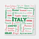 Recherche de drapeau italien magnets Villes italiennes