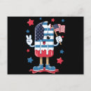 Recherche de drapeau américain cartes postales Juillet