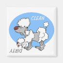 Recherche de maison bande dessinée magnets Animal familier