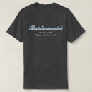 Zoek naar stof tshirts Bruidsmeisje