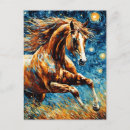 Recherche de galopant cheval cartes postales Équin