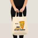 Recherche de pizza tote bags Illustration