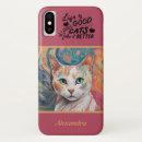 Recherche de cute cat iphone coques Adorable