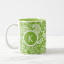 Recherche de paisley tasses Blanc