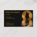 Recherche de detective cartes visite Agence