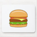Recherche de burger tapis souris Manger