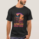 Zoek naar afrikaanse zonsondergang tshirts Retro