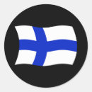 Recherche de la finlande autocollants Drapeau