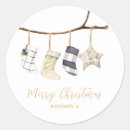 Zoek naar sok etiketten Santa