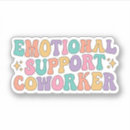 Recherche de emotion autocollants De collègue