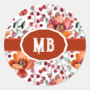 Recherche de illustration botanique autocollants Orange