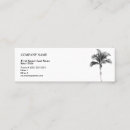 Recherche de affaires voyage cartes visite Palmier