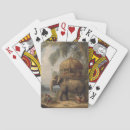 Recherche de éléphant jeux de cartes Floral