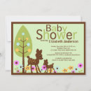 Recherche de deer baby shower fille invitations Animaux des bois