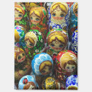 Recherche de poupées russes magnets Coloré