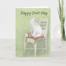 Recherche de blanc chat anniversaire cartes Animal