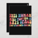 Zoek naar veiligheid briefkaarten Trots