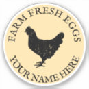 Zoek naar eieren stickers Rooster