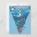 Recherche de mer de corail cartes postales Requin