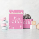 Recherche de nouveau né papier cadeau Typographie