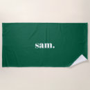 Recherche de serviettes de plage Vert