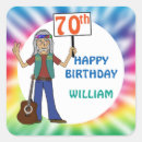 Recherche de hippy autocollants Rétro