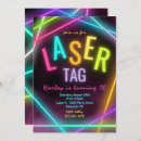 Recherche de laser tag invitations À la balise laser