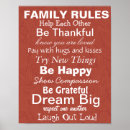 Zoek naar regels familie posters Motivatie