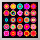 Zoek naar caleidoscopisch kunst Geometrisch