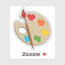 Recherche de palette peintre autocollants Peinture