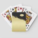 Recherche de décoration jeux de cartes Noir