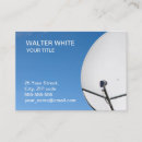 Zoek naar satelliet visitekaartjes Blauw