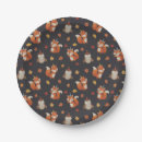 Recherche de anniversaire de renard assiettes Boho