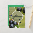 Recherche de boules bowling cartes postales Pelouse