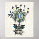 Recherche de ballon de temps posters Steampunk