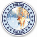 Recherche de finlande autocollants Hiver