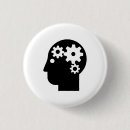 Recherche de santé mentale badges Cerveau