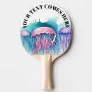 Recherche de méduse raquettes ping pong Aquarelle