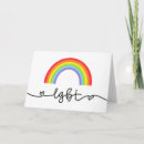 Recherche de coeur humain vœux cartes Arc en ciel