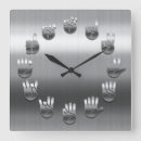 Recherche de langue horloges Mains