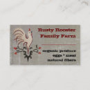 Recherche de coqs cartes visite Rustique