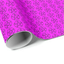 Recherche de pentagramme papier cadeau Noir